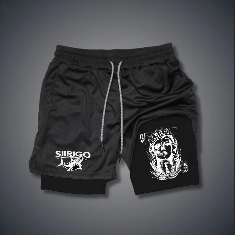 Poker 2 In 1 GYM PERFORMANCE SHORTS