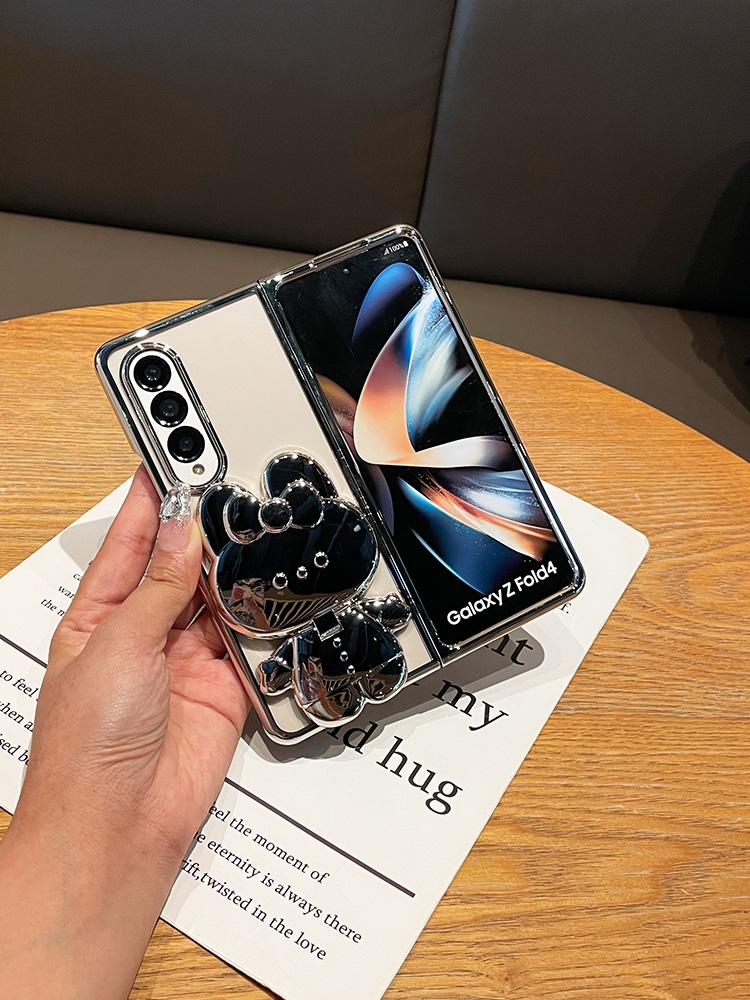 Rabbit Mirror Stand Case for Galaxy Z Fold