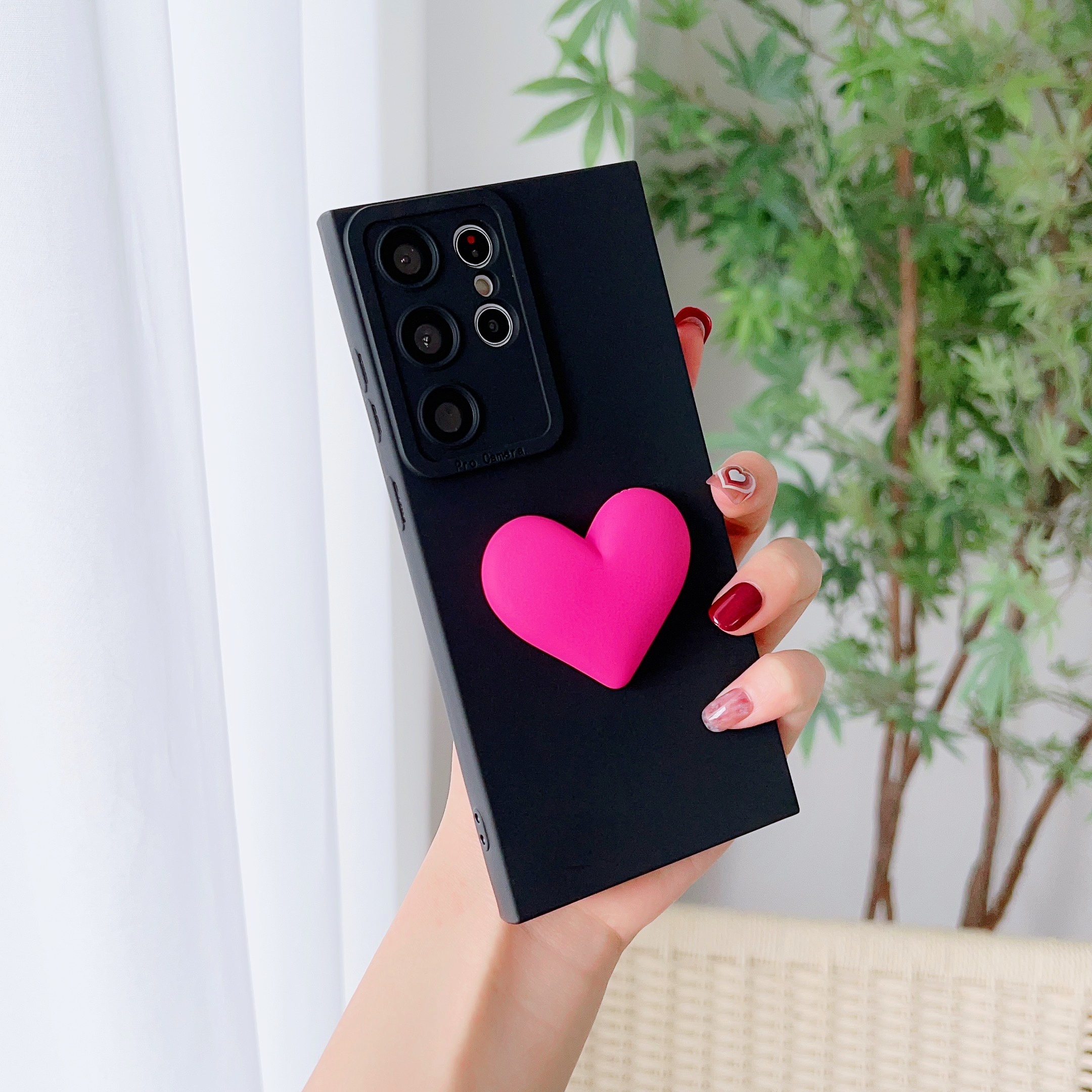 Rose Red Heart Case For Samsung