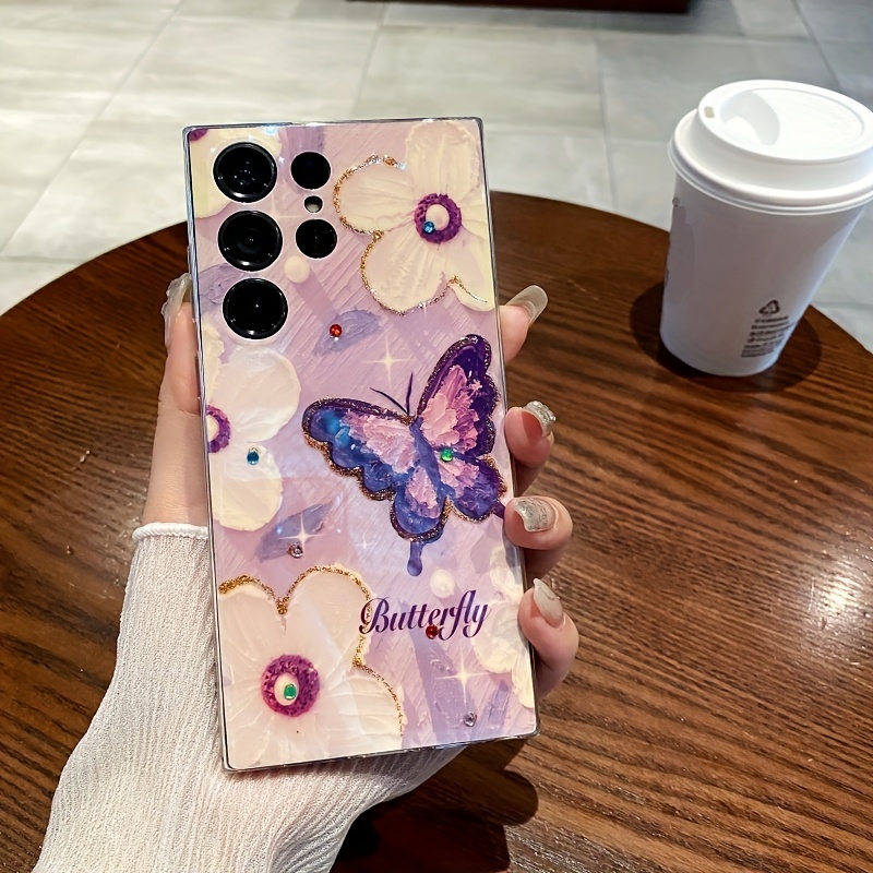 Cute Butterfly Painting For Samsung Galaxy