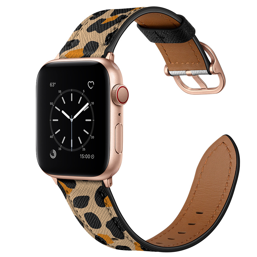 Leopard Leather Band