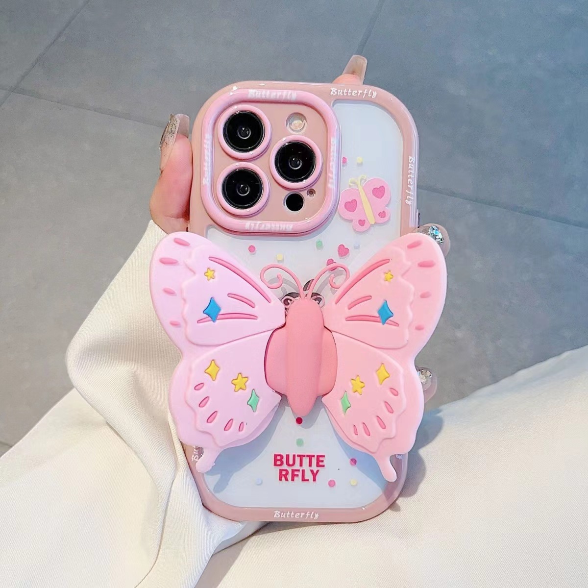 Cute 3D Butterfly Case
