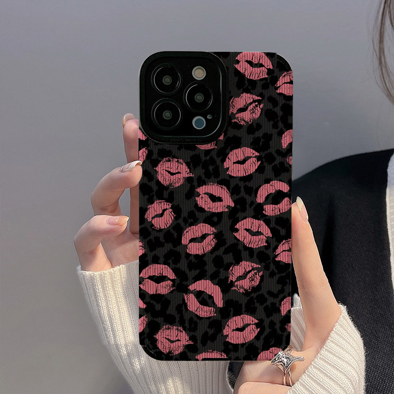 Leopard Print Kiss Case