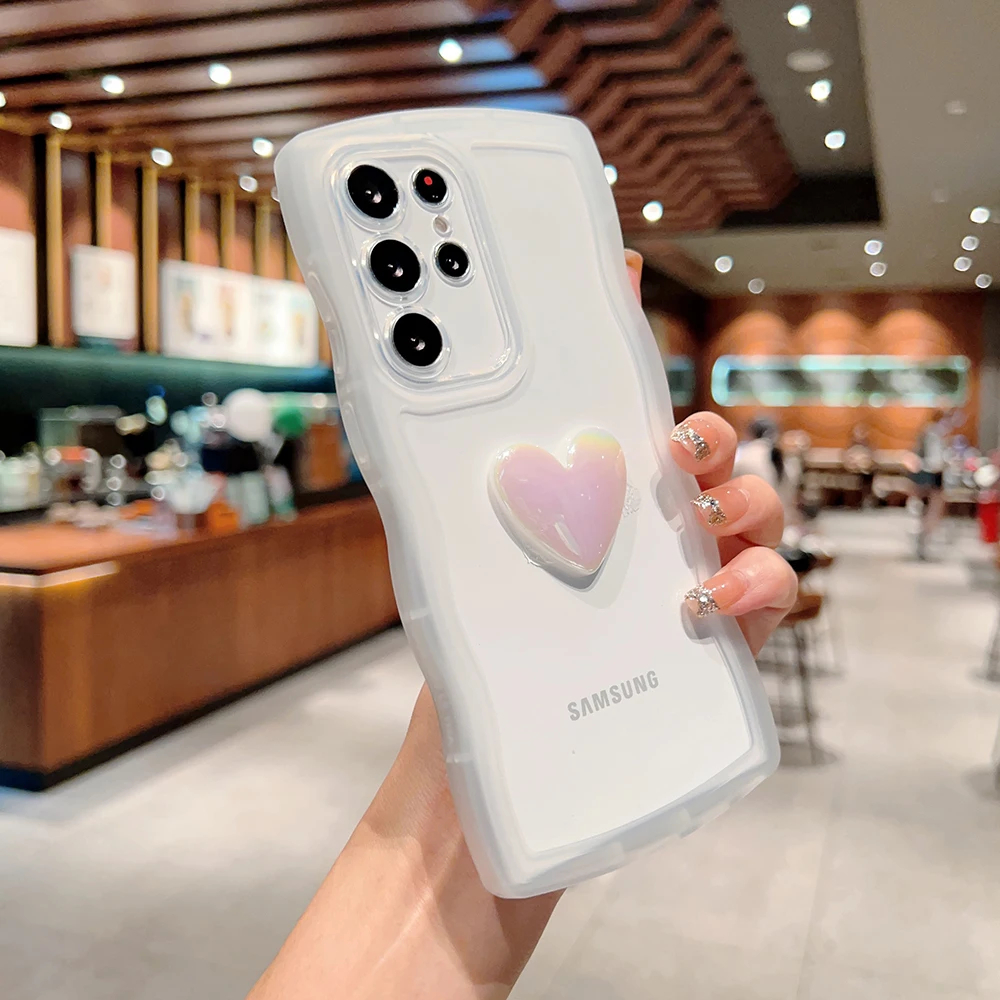 3D Heart Case For Samsung
