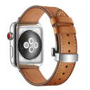 Brown Leather Silver Hardware