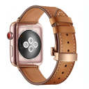 Brown Leather Rose Gold Hardware