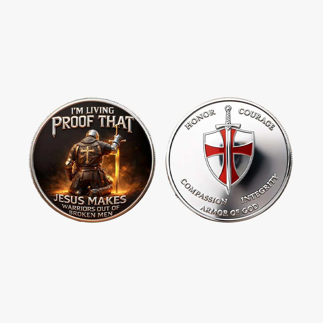 Christian Warrior Coin – Armor of God Edition