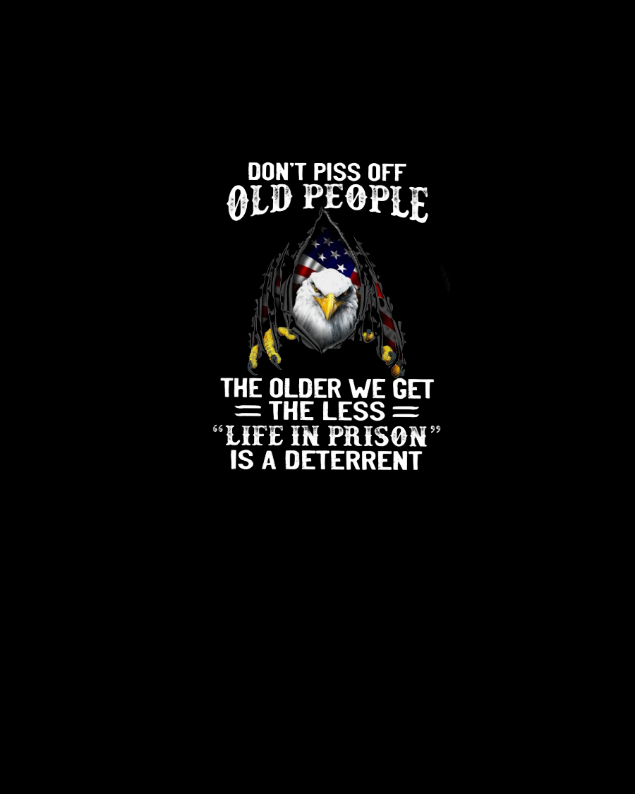 Don‘t Piss Off Old People Veterans Stickers-Memorial Day Sticker