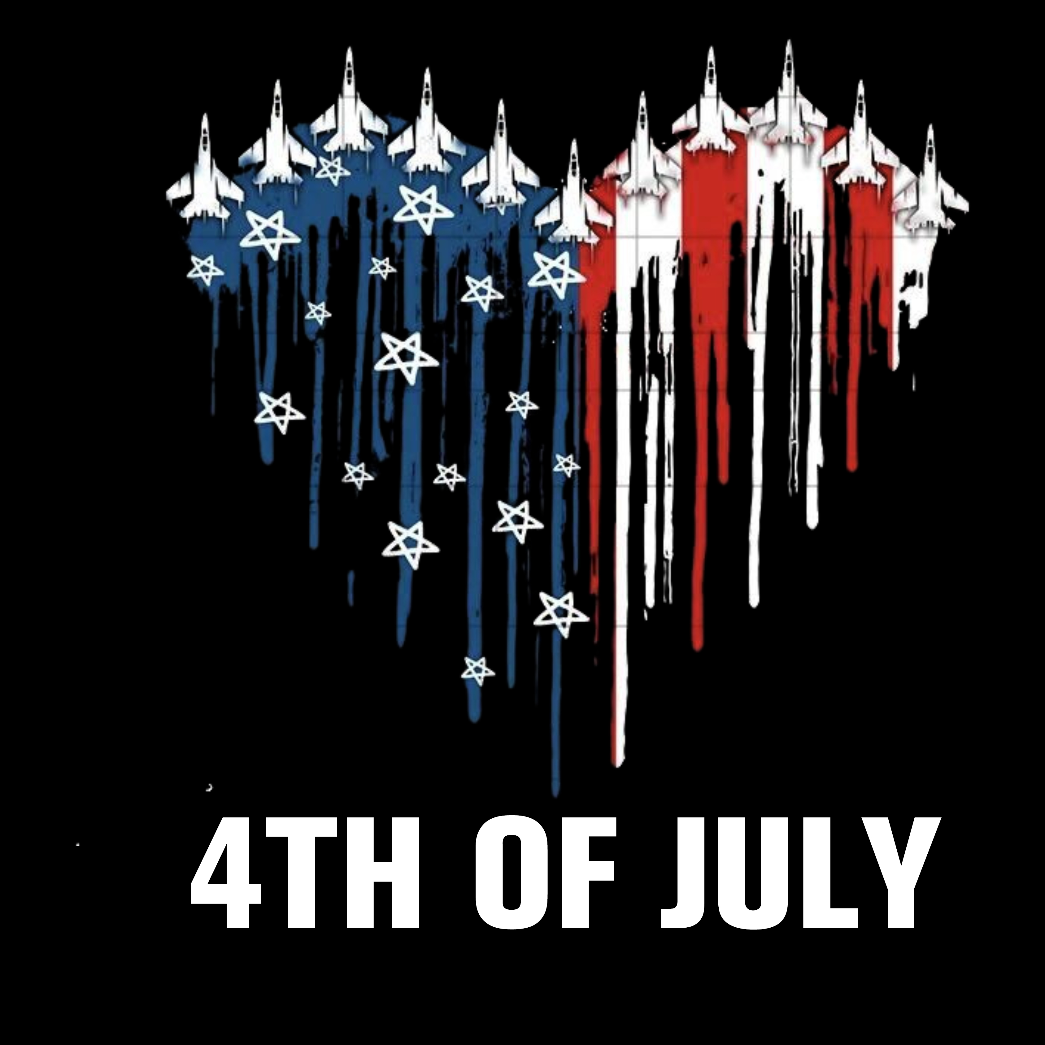 Fourth Of July Heart-Shaped Veterans Stickers-Independence Day Sticker