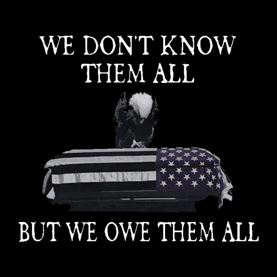 We Owe Our Fallen Heroes Veterans Stickers