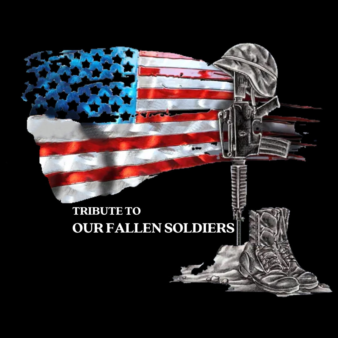 Tribute To Our Fallen Heroes Veterans Stickers