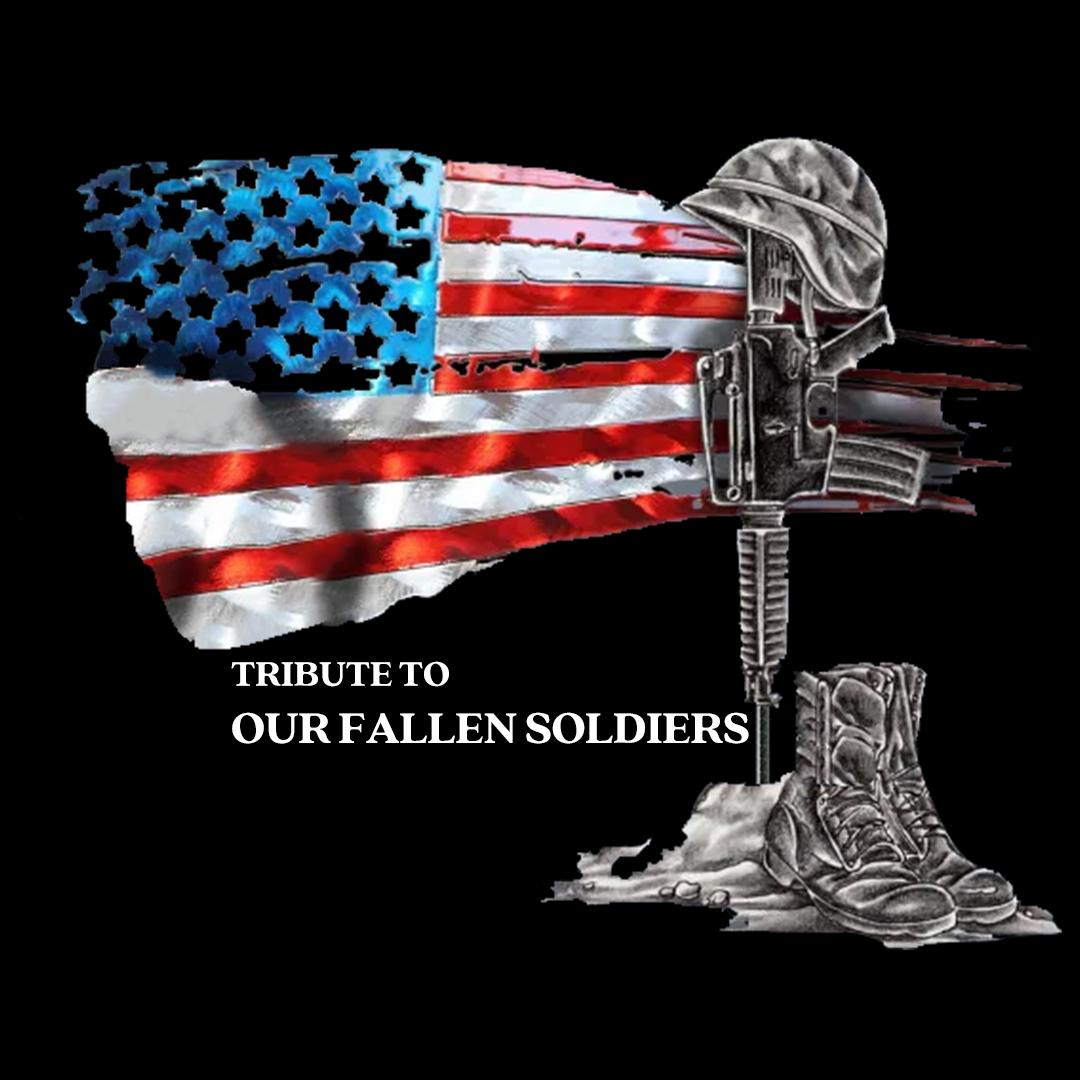 Tribute To Our Fallen Heroes Veterans Stickers