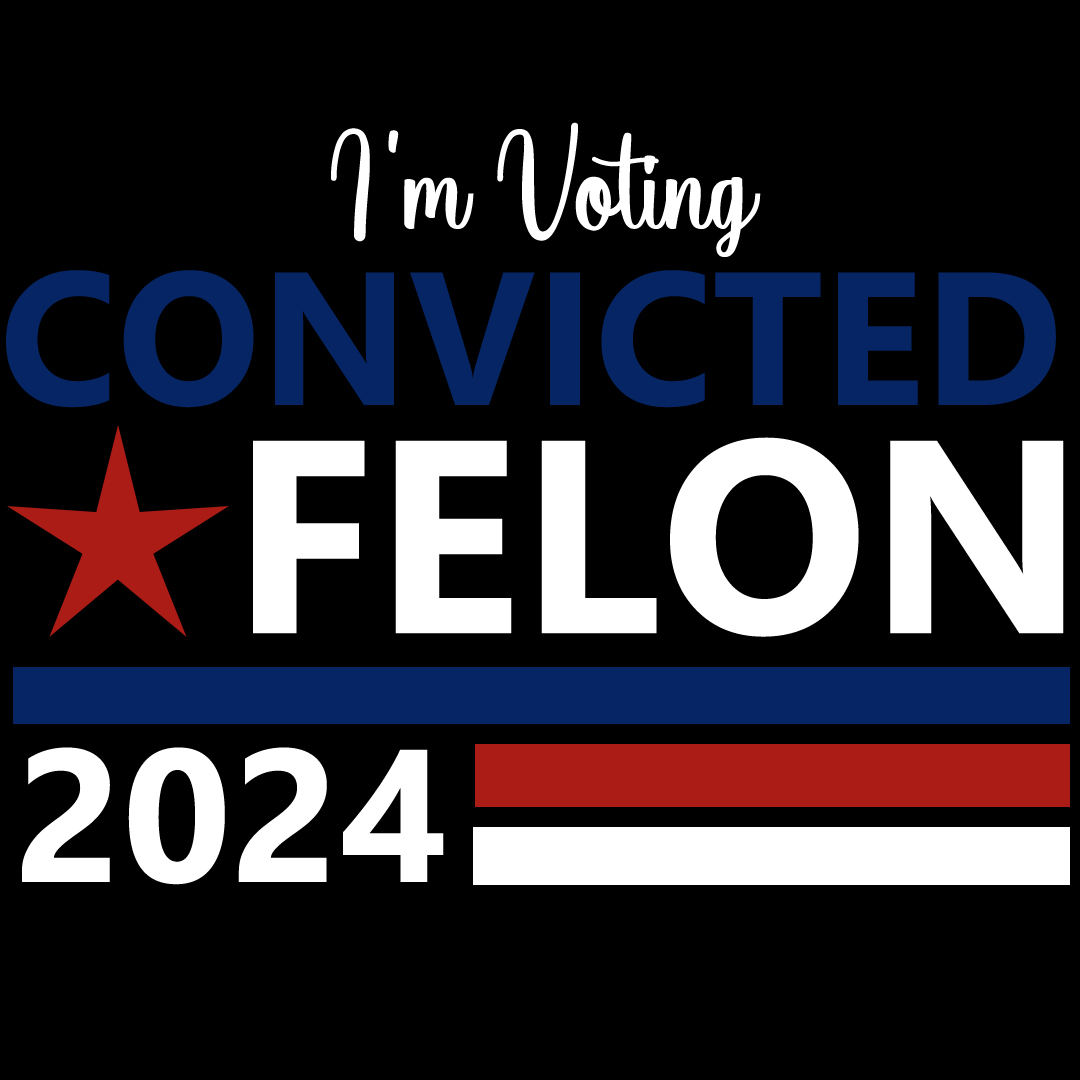 We Shout Out To The Convicted Felon Veterans Stickers-Independence Day Sticker
