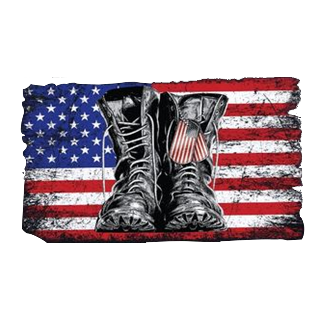 My Watch Never Ends Veterans Stickers