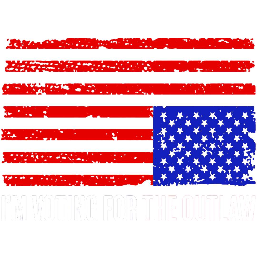 For The Outlaw Stickers-Independence Day Sticker