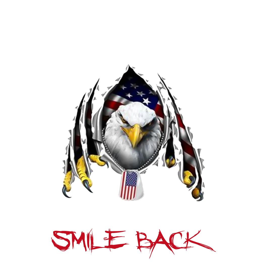 Death Smiles At Us All Veterans Stickers