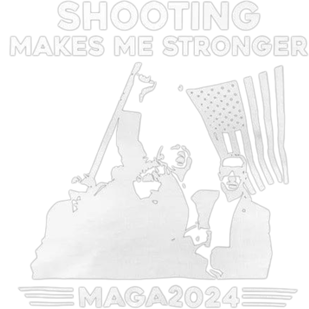 Shooting Makes Me Stronger—2024 Sticker,Car Deacl