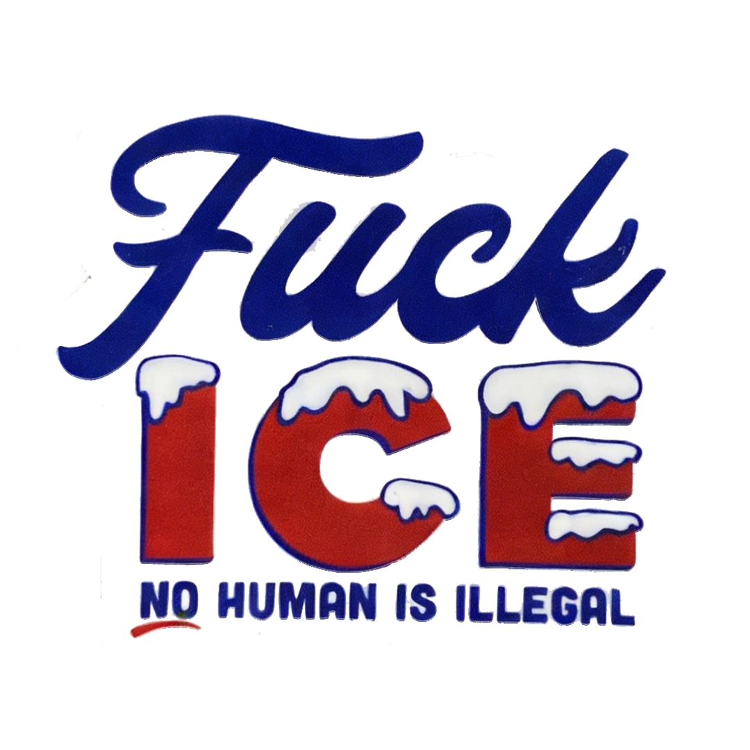 Fuck Ice Car Sticker