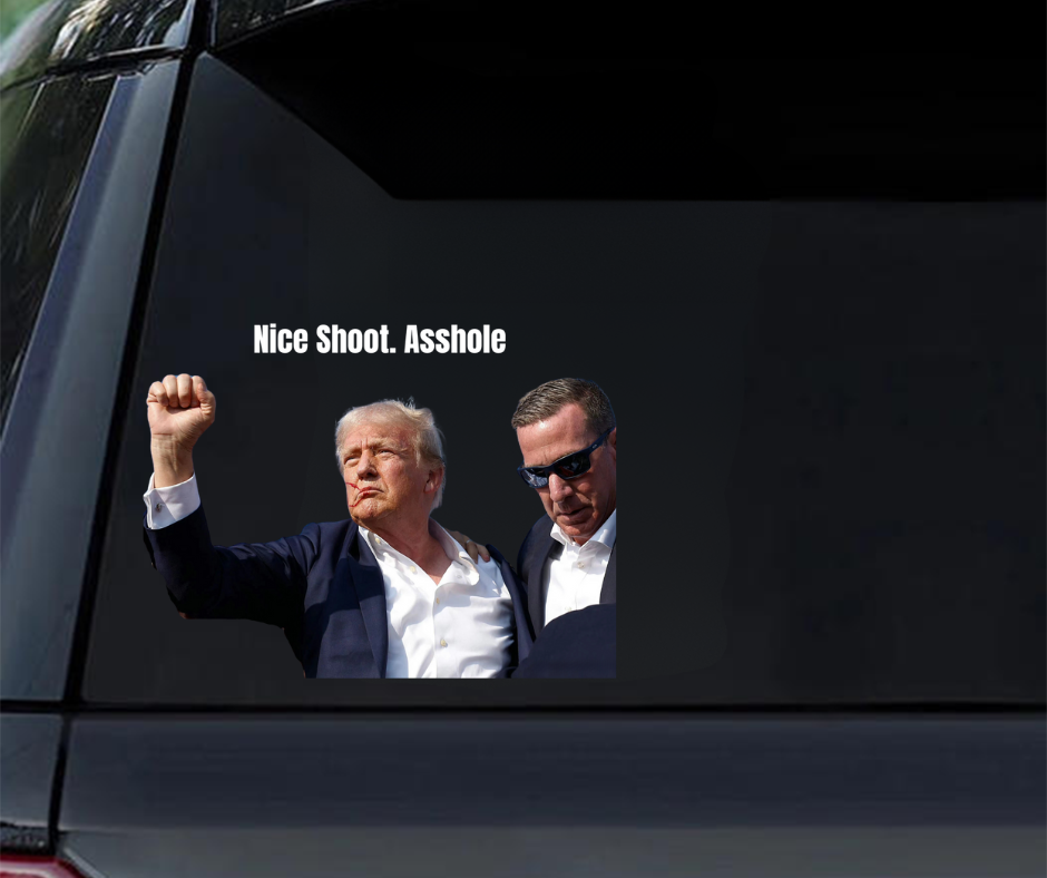 Nice Shoot.-Car sticker