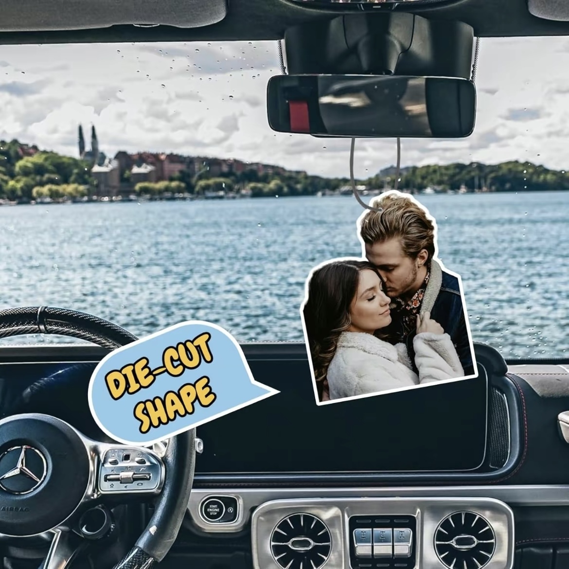 Costumed Photo Car Air Freshener