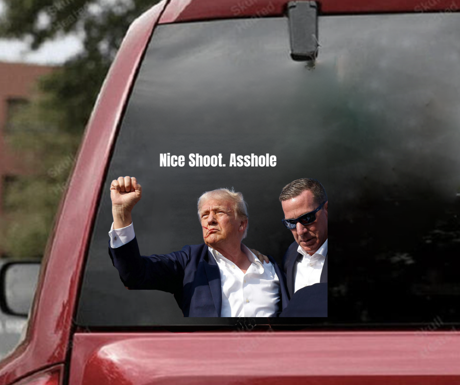 Nice Shoot.-Car sticker