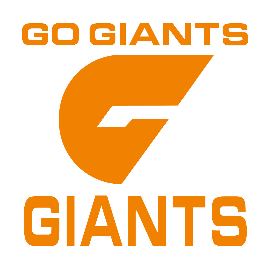 GWS Giants Football Club Sticker