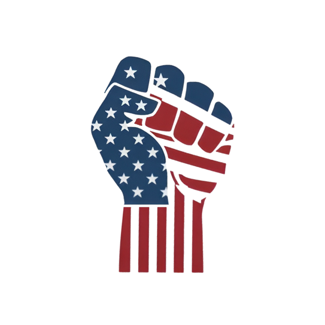 Rejecting Kings American Fist Sticker
