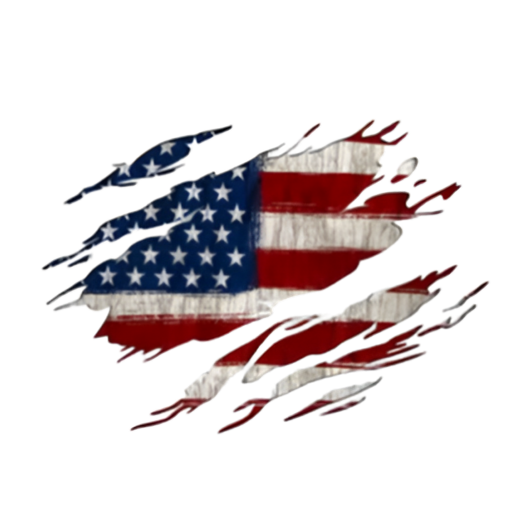 Rejecting Kings American Flag Sticker