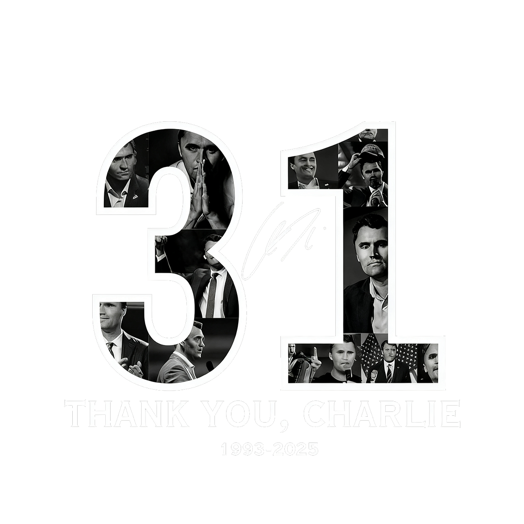 Freedom 31 Thank You Charlie 1993-2025 Sticker