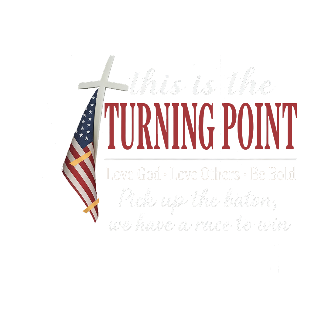 This Is The Turning Point Love God Love Others Be Bold Pick Up The Baton We Have A Race To Win  Sticker