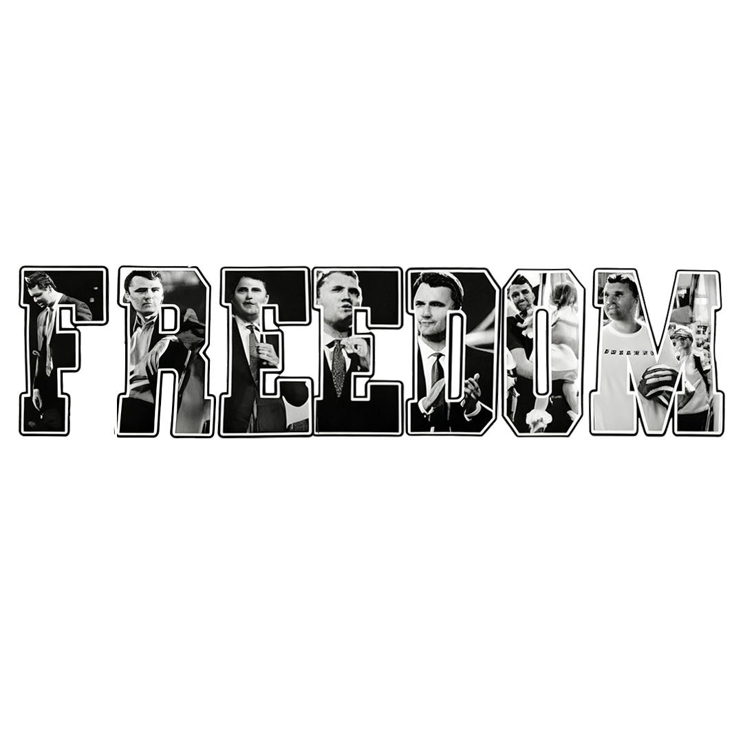 Freedom Charlie Kirk Sticker