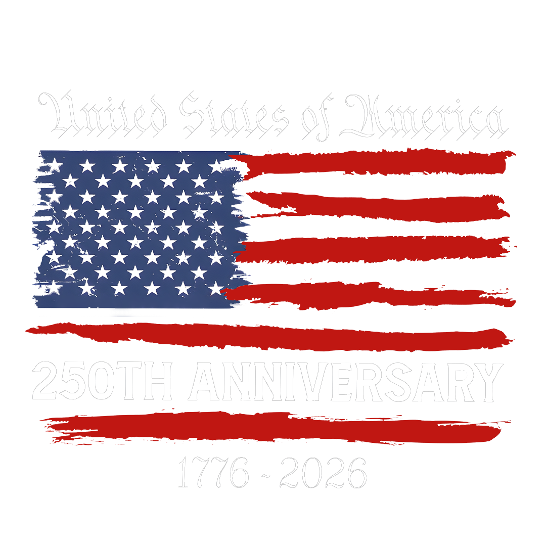 1776-2026 250th Anniversary of The Independence of USA Sticker