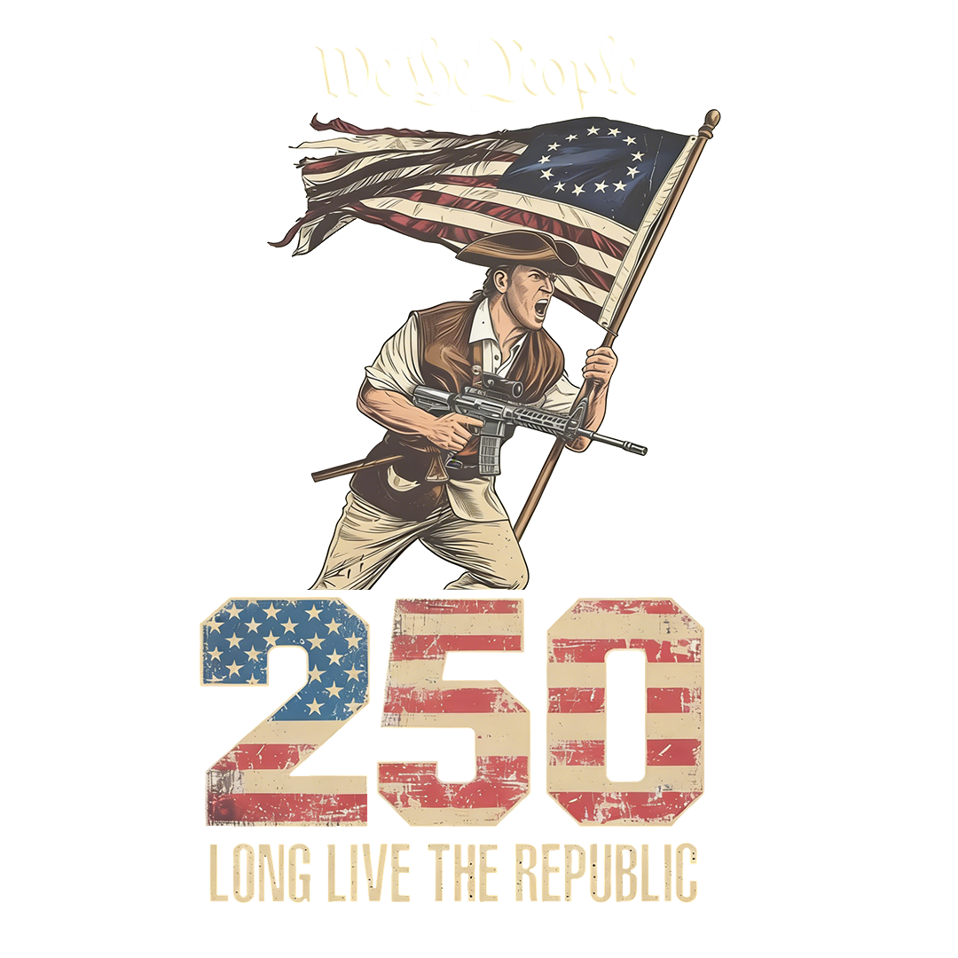 1776-2026 250th Anniversary Long Live The Republic Sticker