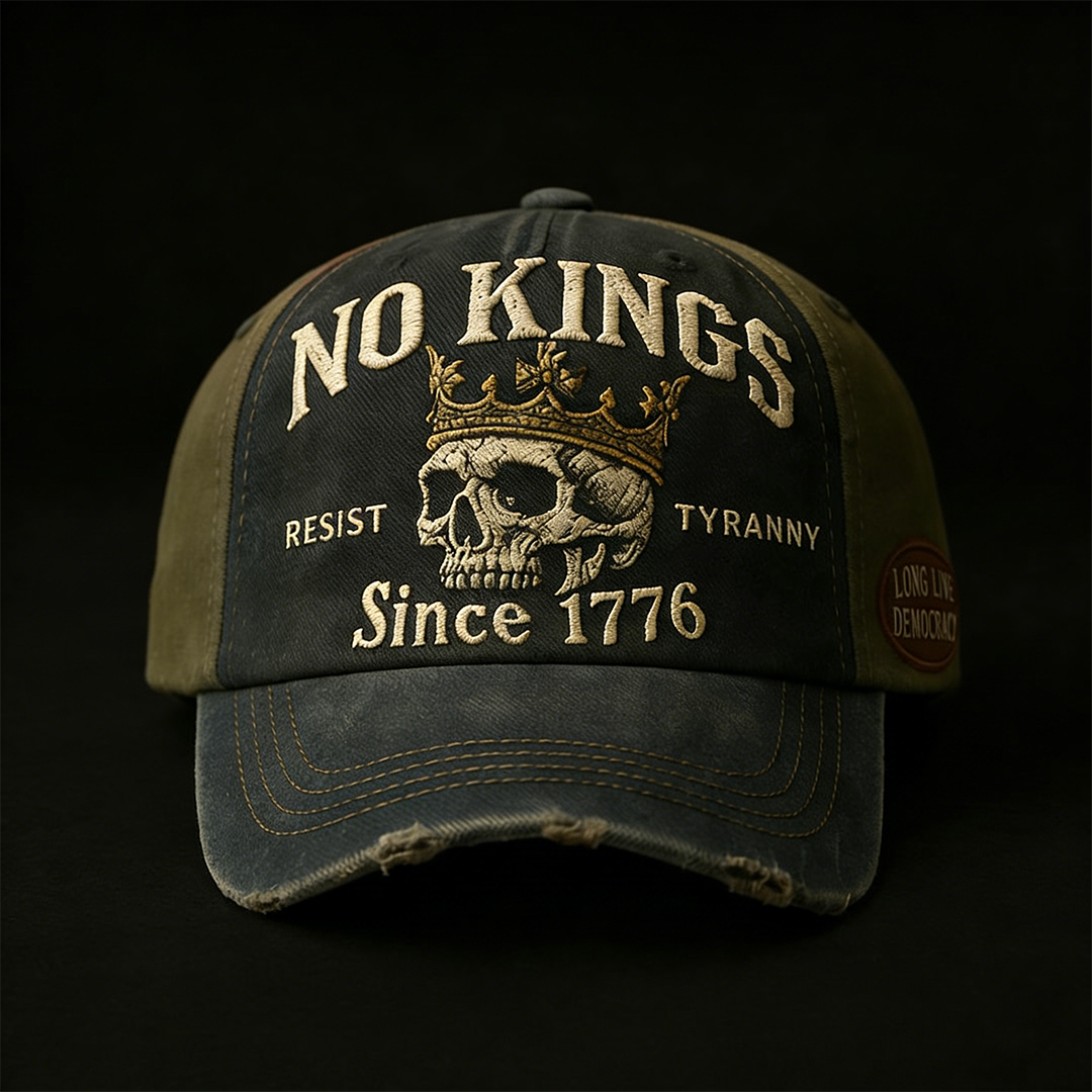 NO Kings Vintage FDT Print Hat