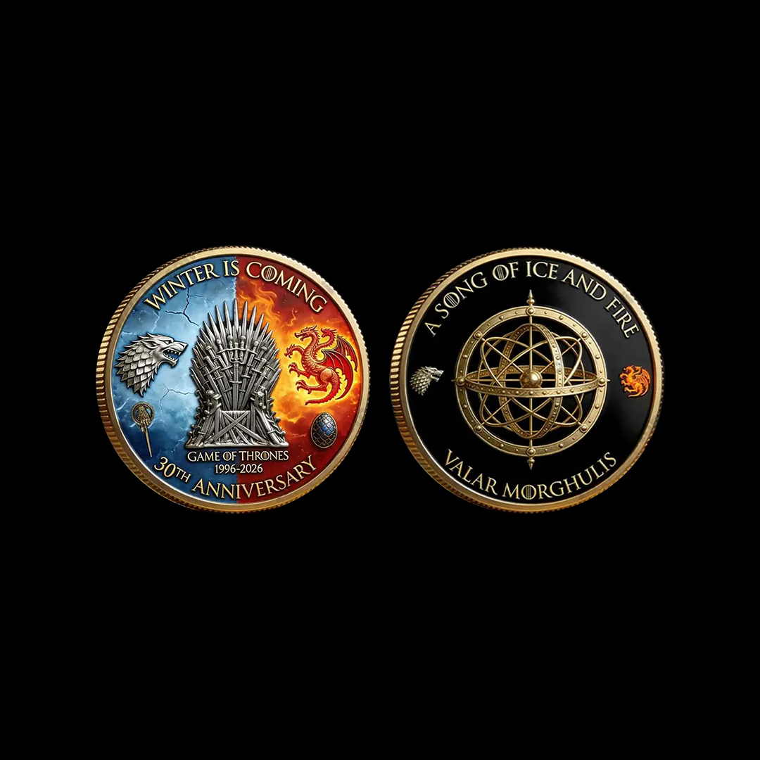 Game of Thrones 30th Anniversary Commemorative Coin