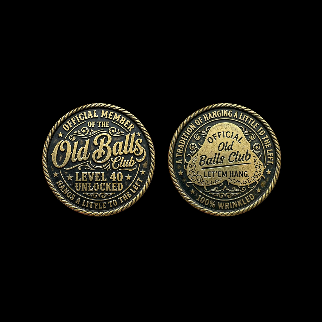 ⚡️Last Day 49% OFF - Old Balls Club Commemorative Coin 😎