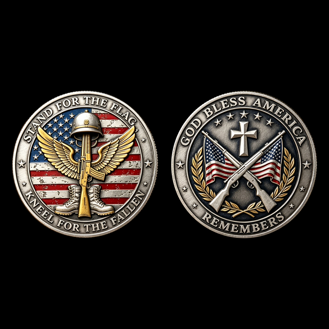 🏆Flash Sale 60% OFF - 250 Years of Freedom Double Guns & Wing Commemorative Coin