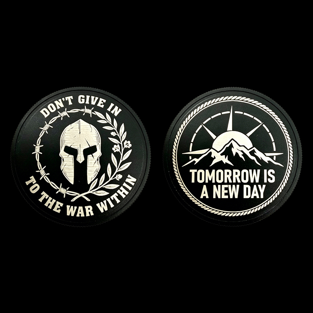 Don't Give In To The War Within Coin