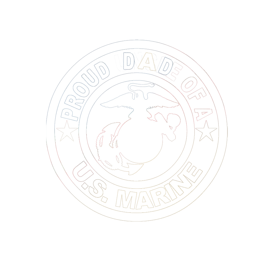Proud Dad Veteran Sticker