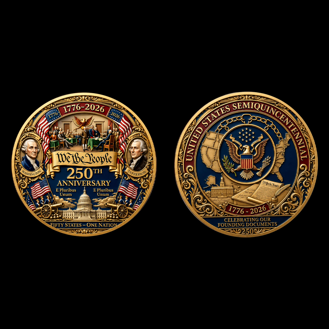 ⚡Last Day 60% OFF - United States 250th Anniversary Commemorative Challenge Coin