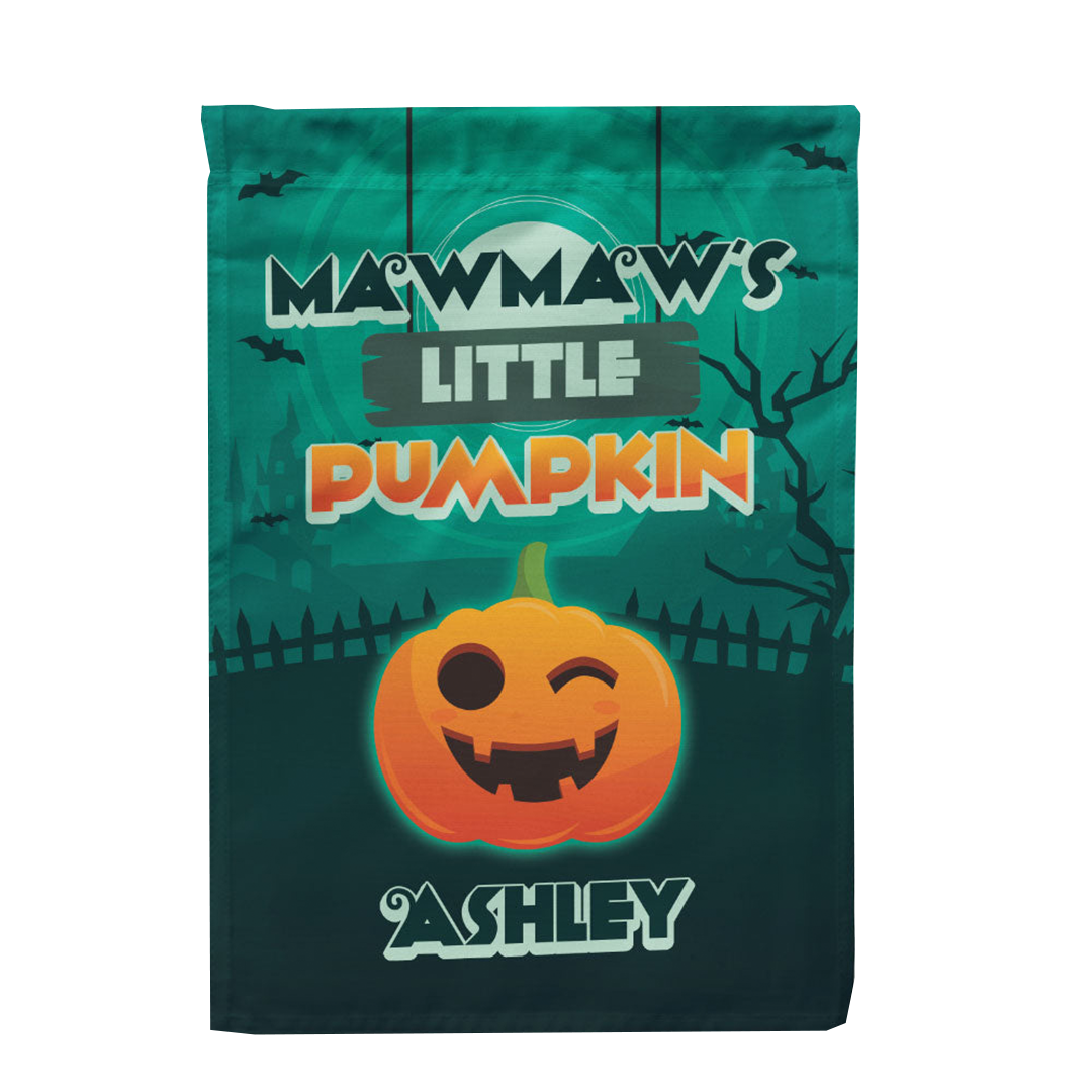 Name Customed Little Pumpkins Flag | Halloween Flag