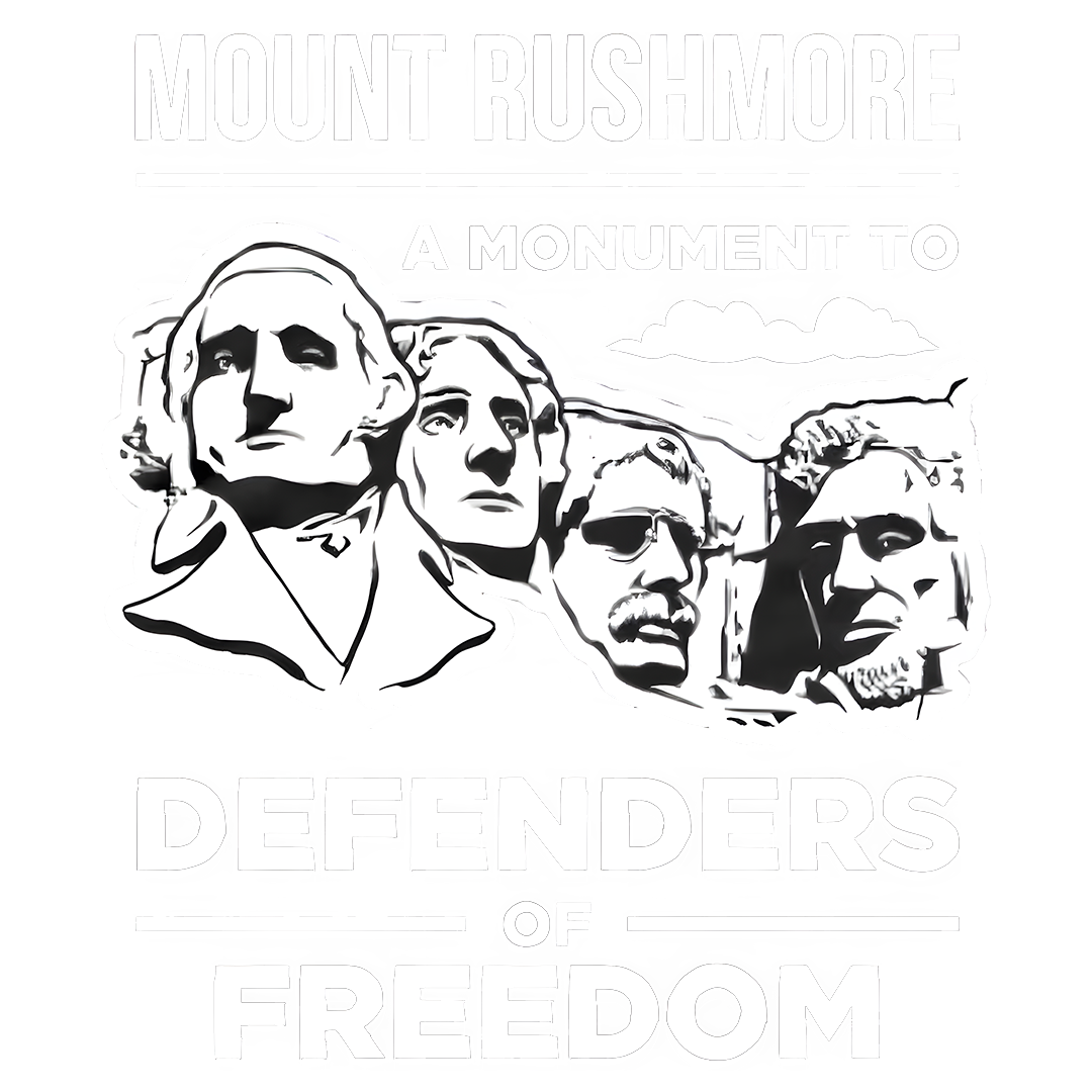 Mount Rushmore Veteran Sticker