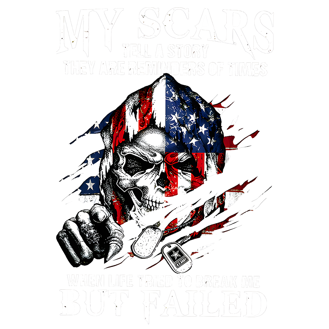 My Scars Veteran Sticker