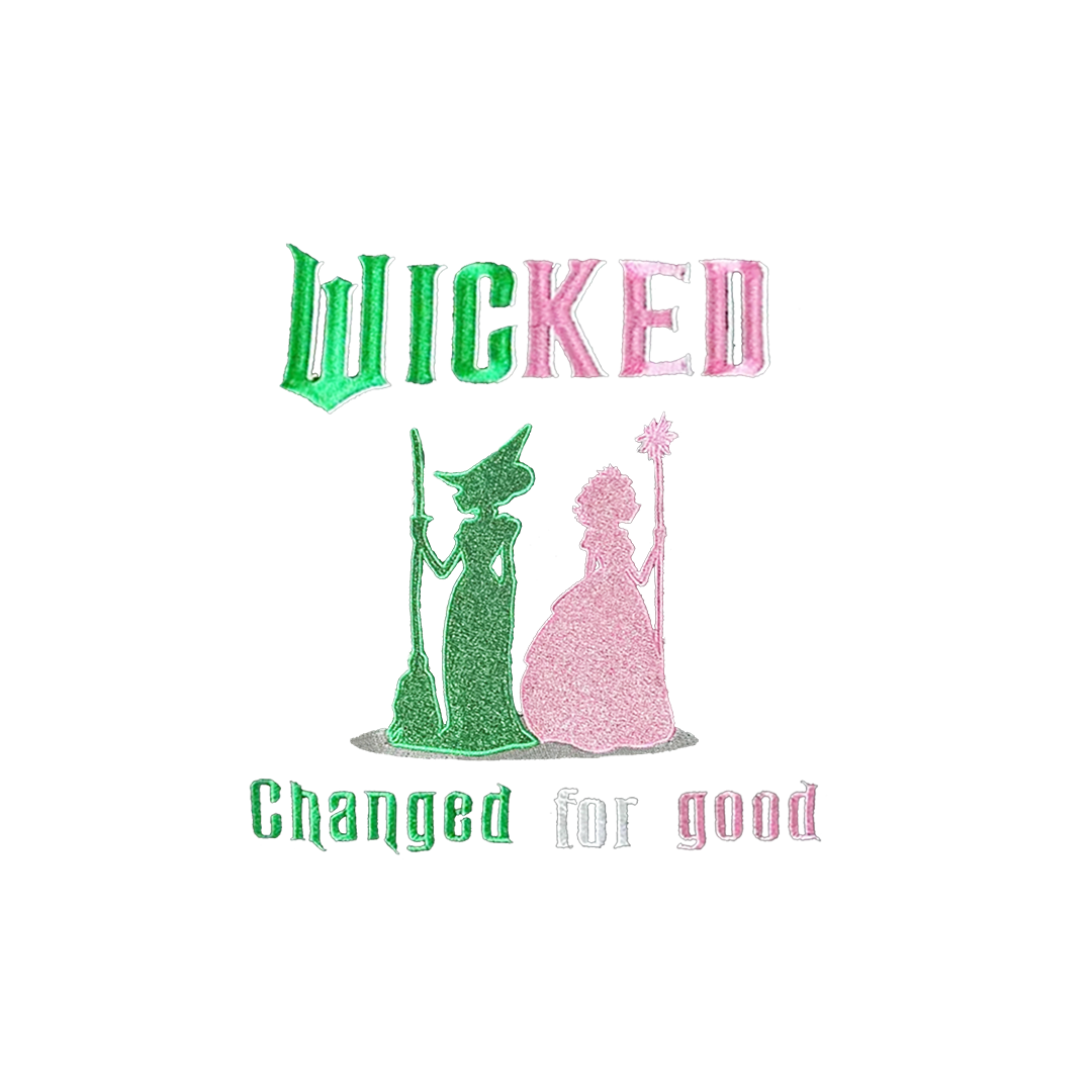 Wicked Changed For Good Double Witches Sticker