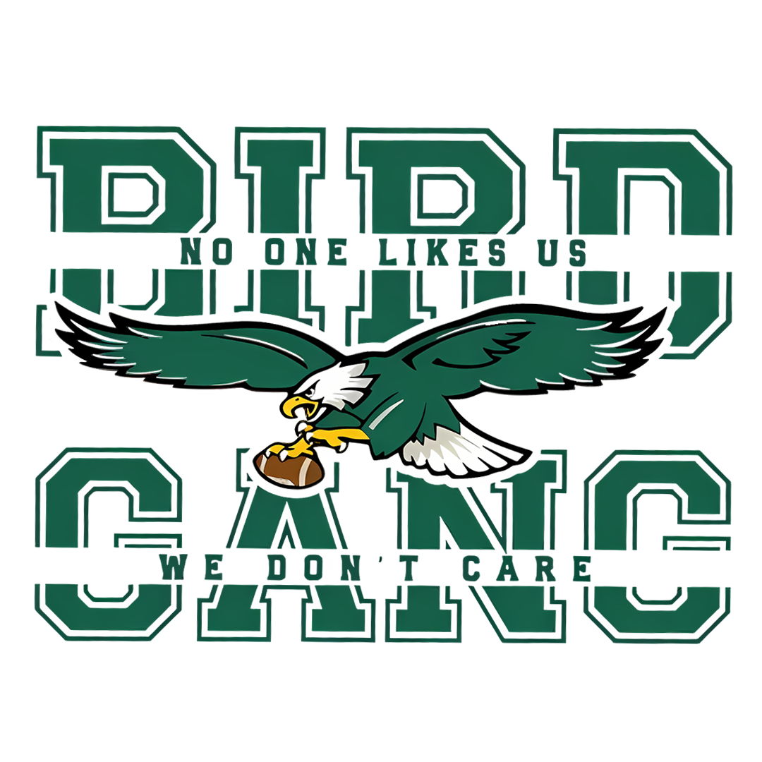 BIRDS GANG No One Likes Us We Don't Care Sticker