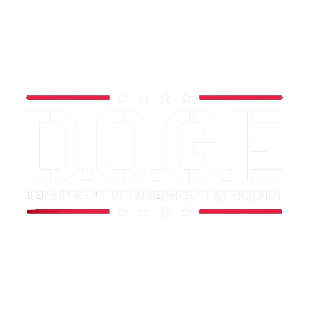 D.O.G.E. Department of Government Efficiency Sticker