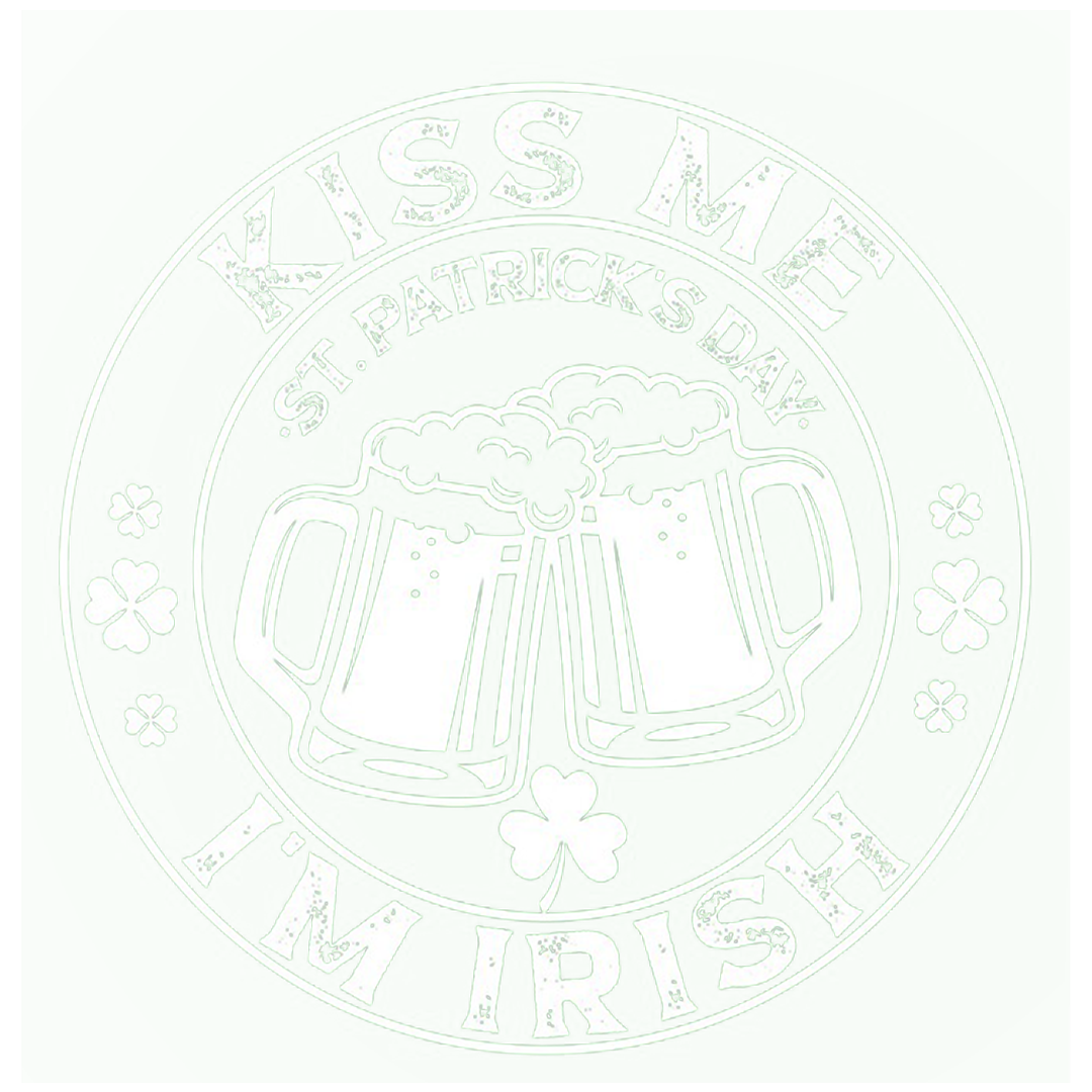 Kiss Me I'm Irish Have A Toast Sticker