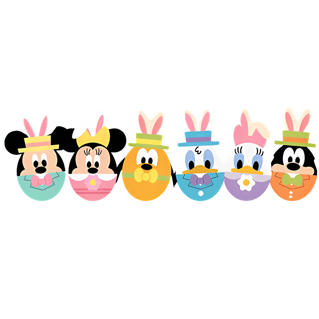 Easter Egg Disney Friends Sticker