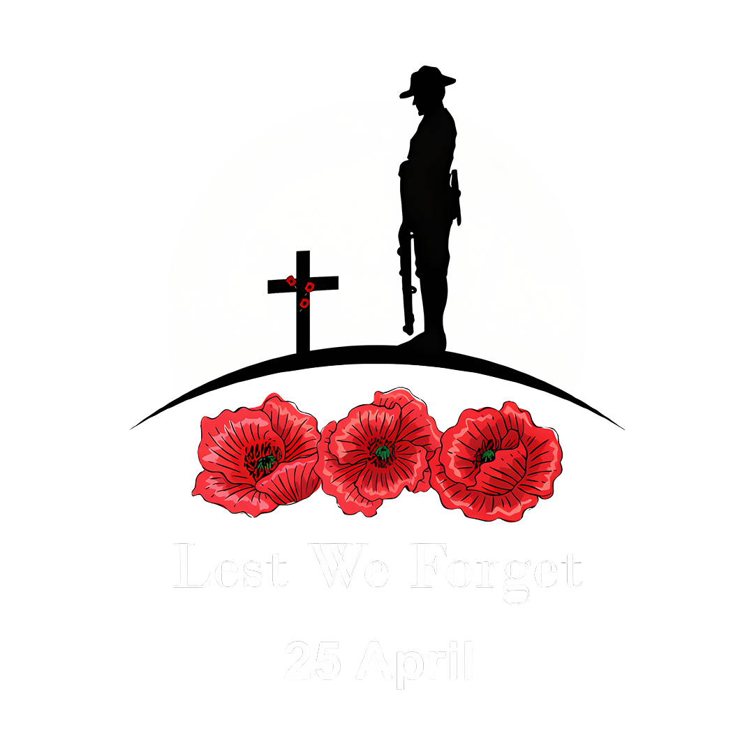 Lest We Forget April 25th Sticker