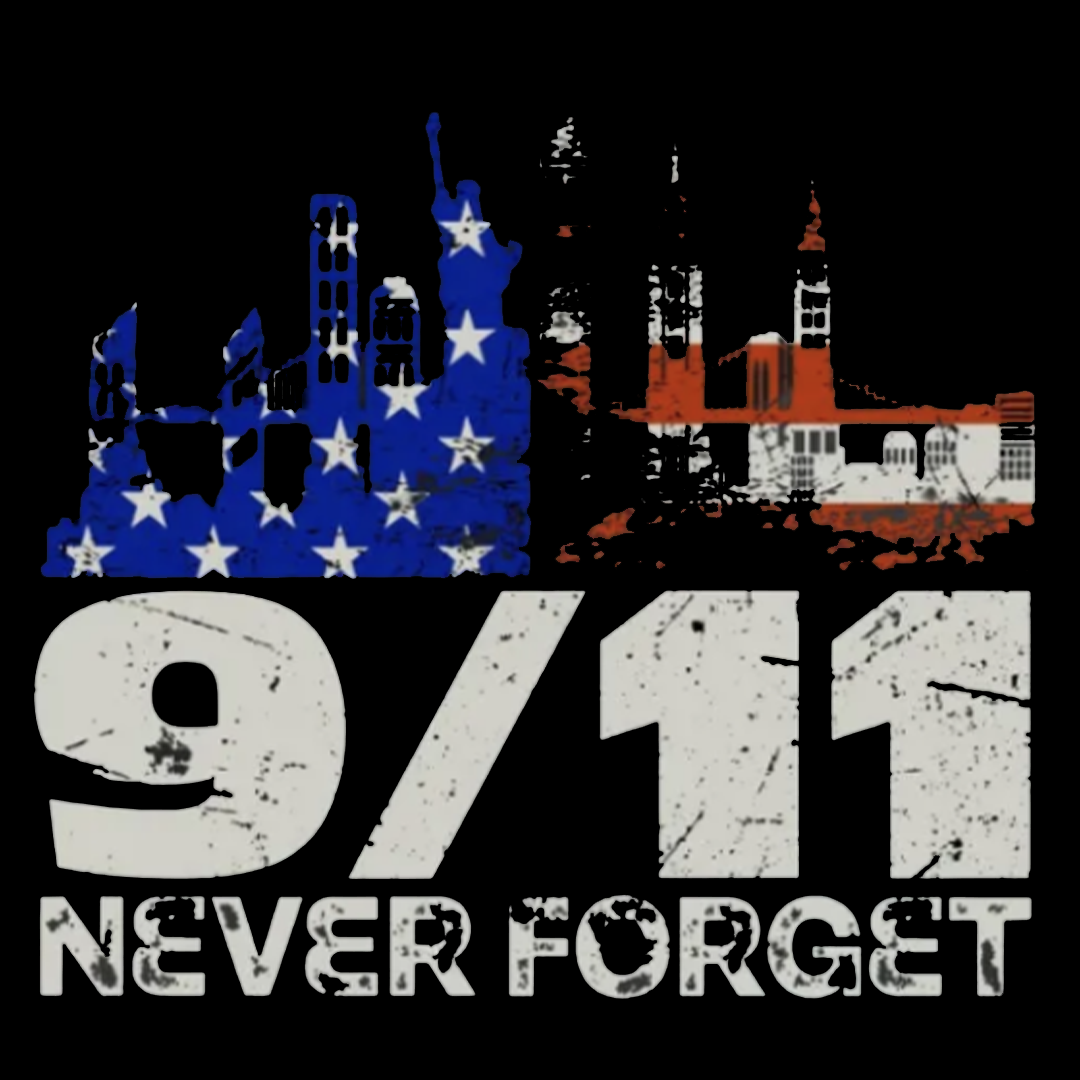 Should Never Forget Patriot Day Sticker